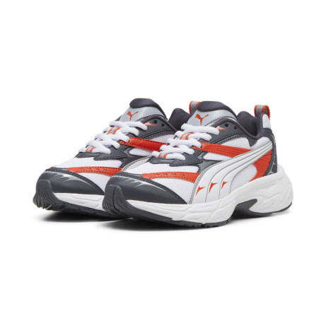 PUMA MORPHIC TECHIE WHITE RED 36-39