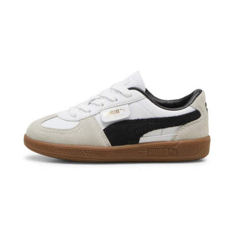 PUMA PALERMO LTH PS WHITE VAPOR GRAY GUM 28-35