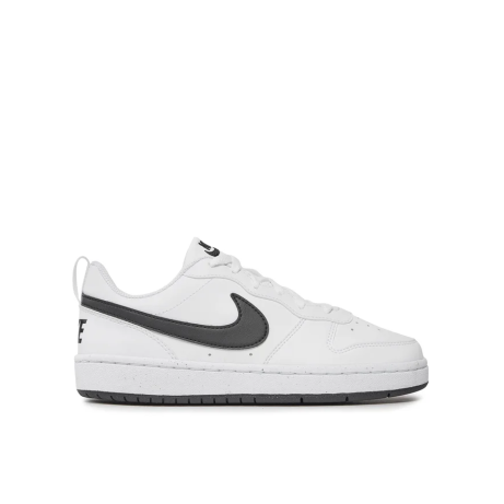 NIKE COURT BOROUGH LOW RECRAFT GS WHITE BLACK 36-40