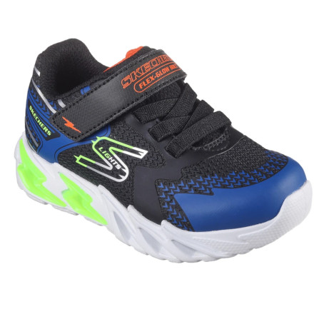 SKECHERS FLEX GLOW BOLT BLACK 21-26