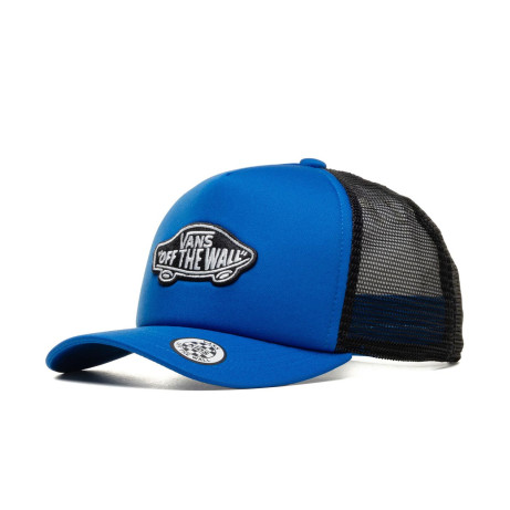 VANS CLASSIC CAP PATCH CURVED BILL TRUCKER HAT SURF THE WEB