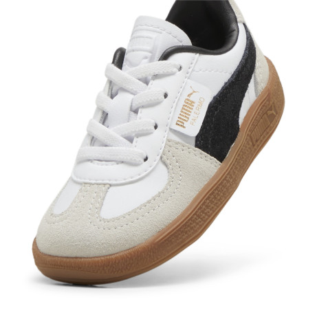 PUMA PALERMO LTH AC INF WHITE BLACK 21-27