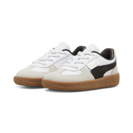 PUMA PALERMO LTH AC INF WHITE BLACK 21-27