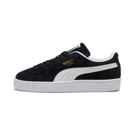 PUMA SUEDE CLASSIC JR BLACK WHITE 36-39