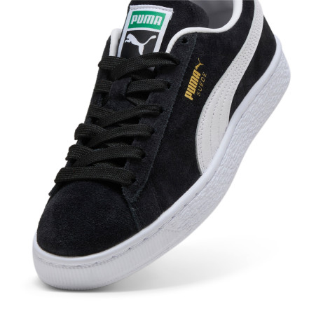 PUMA SUEDE CLASSIC JR BLACK WHITE 36-39