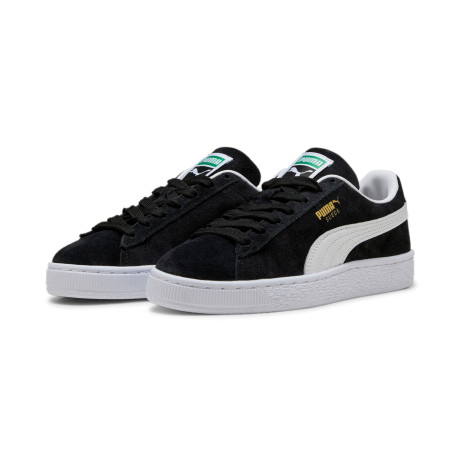 PUMA SUEDE CLASSIC JR BLACK WHITE 36-39