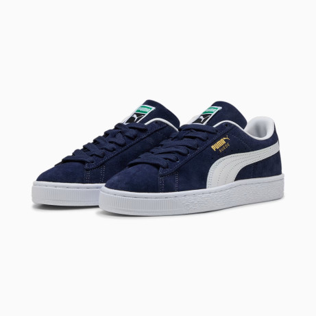 PUMA SUEDE CLASSIC JR NAVY WHITE 36-39