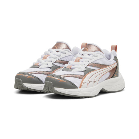 PUMA MORPHIC TECHIE WHITE ROSE GOLD 28-35